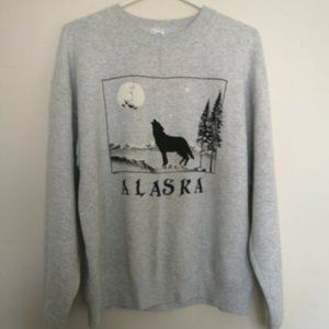 2/20$ 🌻Vintage Fruit of the Loom Alaska Sweater